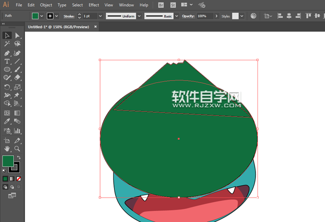 ai妙蛙種子怎么畫
