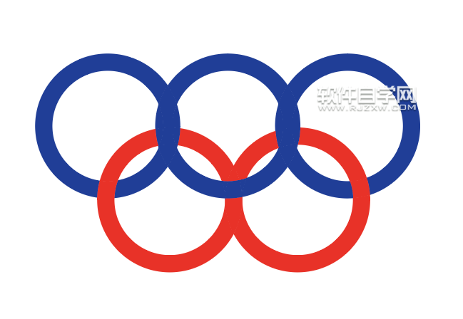 如何用ai軟件畫(huà)一個(gè)五環(huán)圖標(biāo)