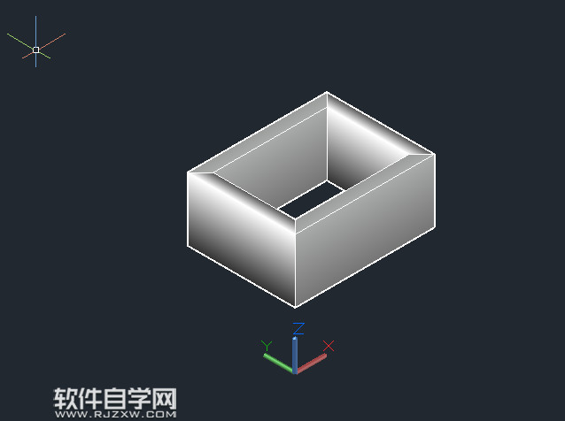 cad中怎么繪制厚度的矩形