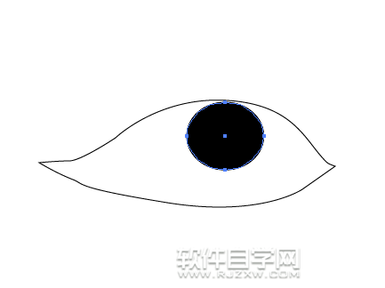 AI怎么畫眼睛矢量圖