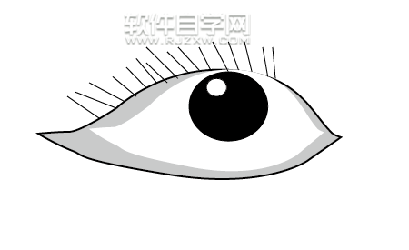AI怎么畫眼睛矢量圖