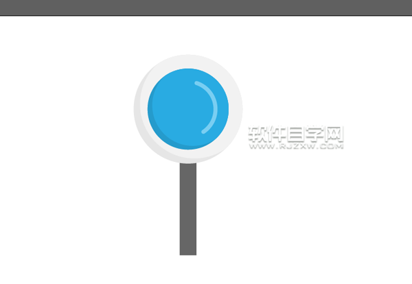 AI怎么畫放大鏡標(biāo)識