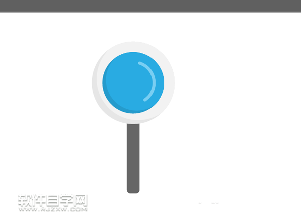 AI怎么畫放大鏡標(biāo)識