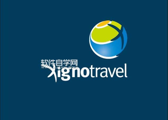 AI怎么繪制X的logo設計