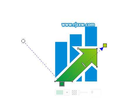 CDR怎么設計數據指數圖標