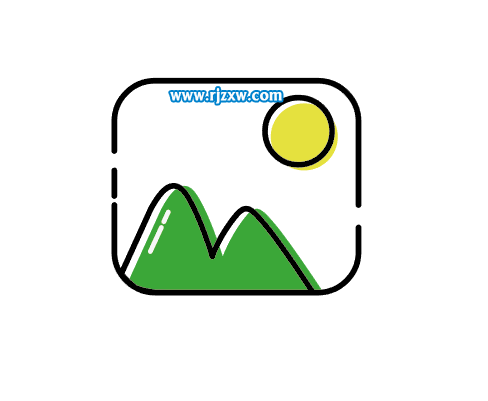 可愛卡通的照片APP圖標怎么用AI設(shè)計