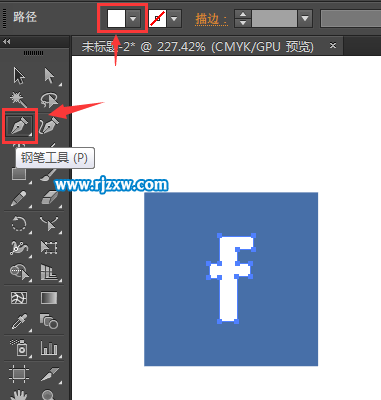 怎么用AI設(shè)計(jì)facebook圖標(biāo)呢?