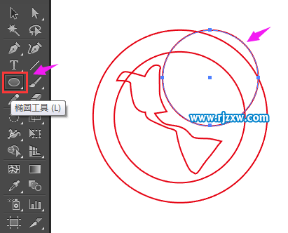 怎么用Illustrator制作網絡搜索圖標