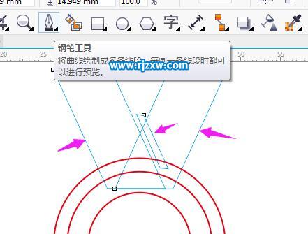 coreldraw怎么做獎牌