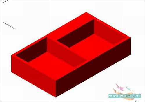 用AutoCAD繪制廚房用的水槽建模方法