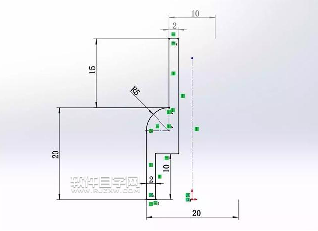 SolidWorks拉伸凸臺切除和圓角建模練習(xí)