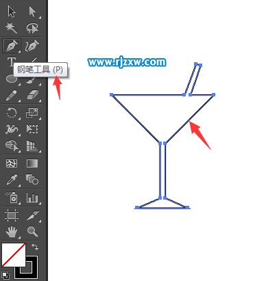 怎么用AI畫出飲料水杯簡筆畫呢？