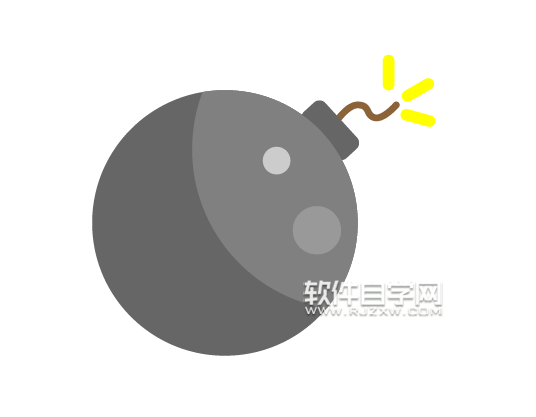 ai怎么畫炸彈