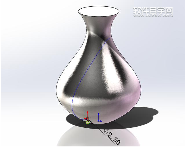 SolidWorks創(chuàng)意花瓶怎么繪制？