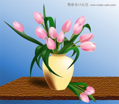 ai繪制花朵