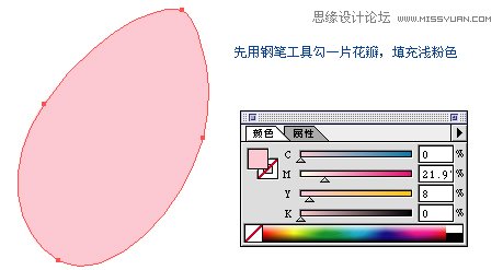 ai繪制花朵