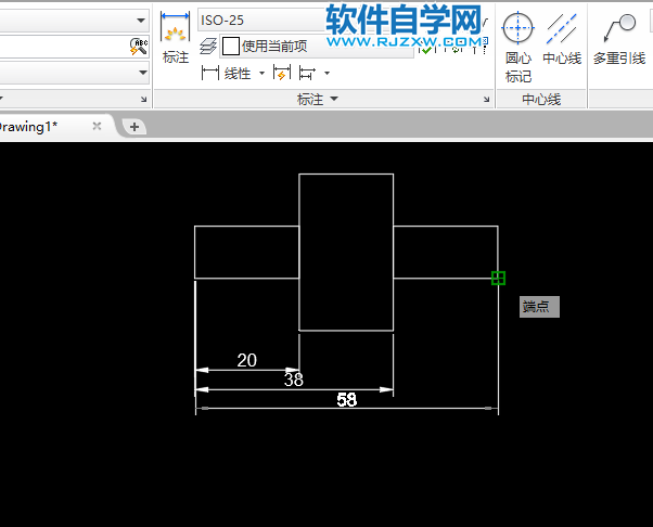 cad基線標注怎么用？