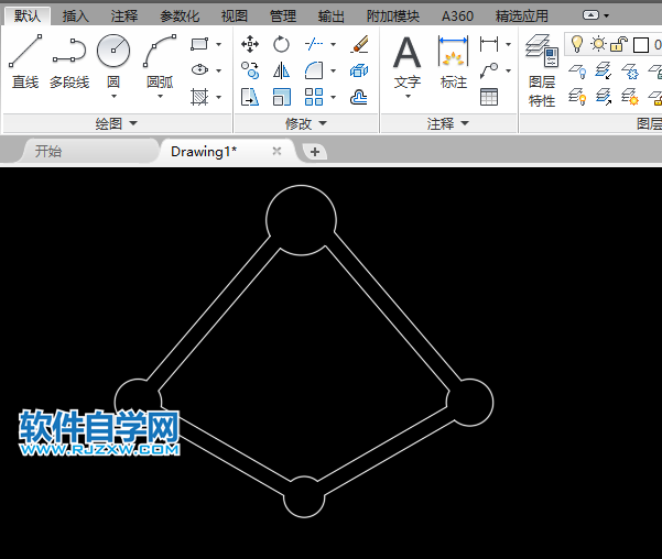 cad矩形修定云線怎么畫？