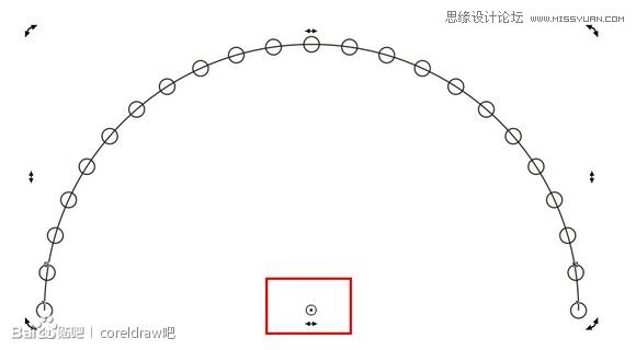 教你用CorelDraw設計漂亮圓點螺旋狀效果