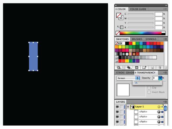 Illustrator CS6用煙霧筆刷設計白色煙霧