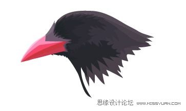 IllustratorCS6用色階畫(huà)法精細(xì)設(shè)計(jì)鳥(niǎo)類插畫(huà)