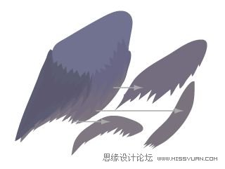 IllustratorCS6用色階畫(huà)法精細(xì)設(shè)計(jì)鳥(niǎo)類插畫(huà)