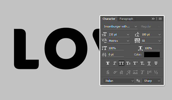 PhotoshopCS5制作LOVE浮雕花紋立體字