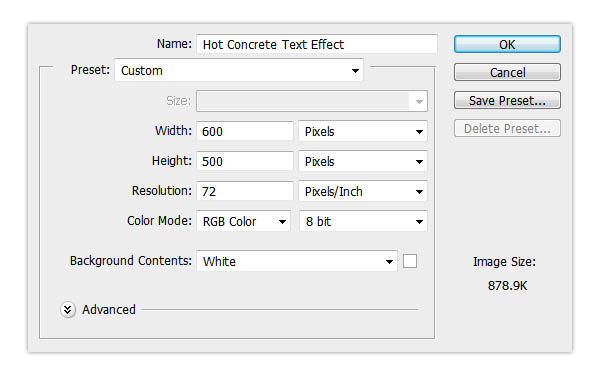 PhotoshopCS4制作熾熱效果的紋理字教程