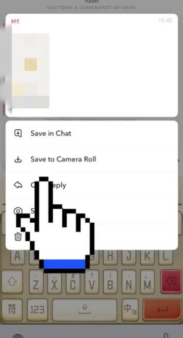 snapchat怎么保存到手機相冊
