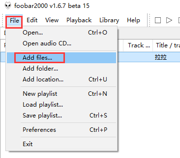 foobar2000怎么轉(zhuǎn)換音樂(lè)格式